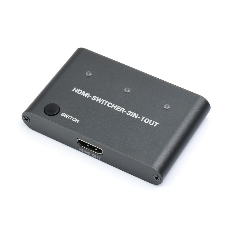 Waveshare HDMI 4K Switcher, 3 In 1 Out, One-Click Switch-picture-13
