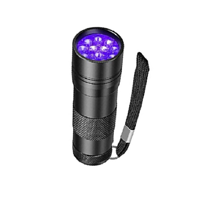 Buy UV Light Torch 12 LED UV Portable Flashlight Jade | Robu.in