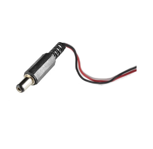 SafeConnect DC Jack Male Connector 2.1mm x 5.5mm 20AWG 15cm Pigtail Cable-image-42