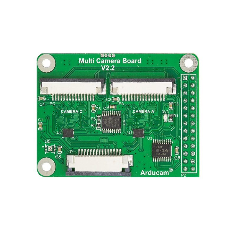 Arducam B012001 Multi Camera Adapter Module V2.2 for Raspberry Pi Camera Module 3 12MP IMX708 / 5MP OV5647 / 8MP IMX219 / 12MP IMX477 Camera-image-23