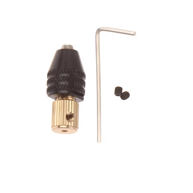 3.17mm Mini Electronic Drill Chuck Range 0.5-3.2mm Shank Shaft Adapter Tools Drill Chuck-image-3