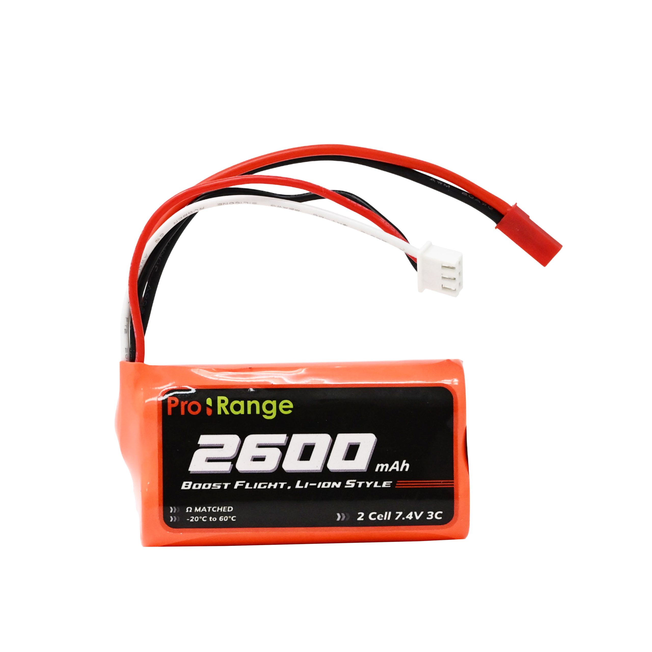 Pro-Range A Grade NMC N18650CH 7.4V 2600mAh 3C 2S1P Li-Ion Battery Pack in a Line-picture-15