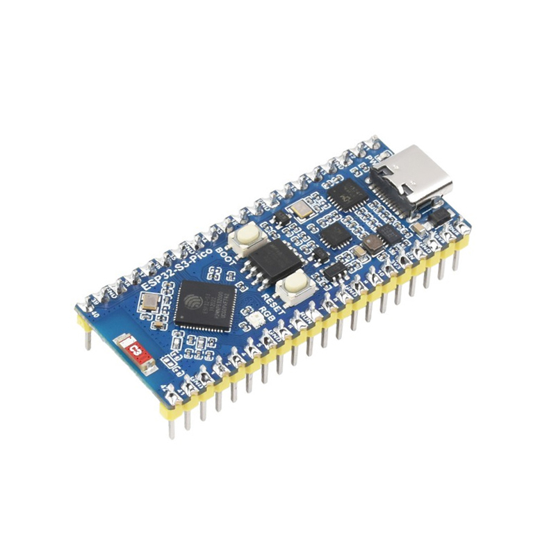 Waveshare ESP32-S3 Microcontroller, 2.4 GHz Wi-Fi Development Board, dual-core processor with frequency up to 240 MHz with Pin Header-image-26