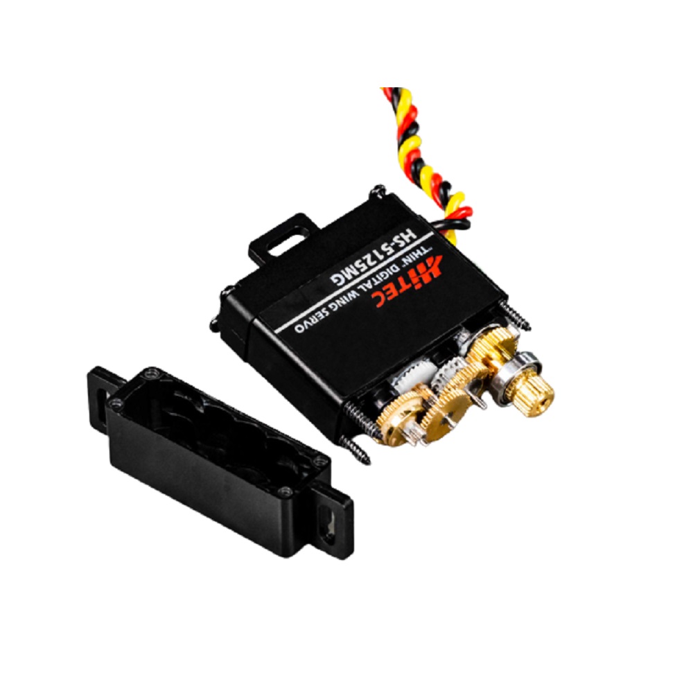 Servo Numérique Hitec HS-5125MG – Super Fin, Double Roulement à Billes – 3,0 Kg/cm, 0,17 Sec