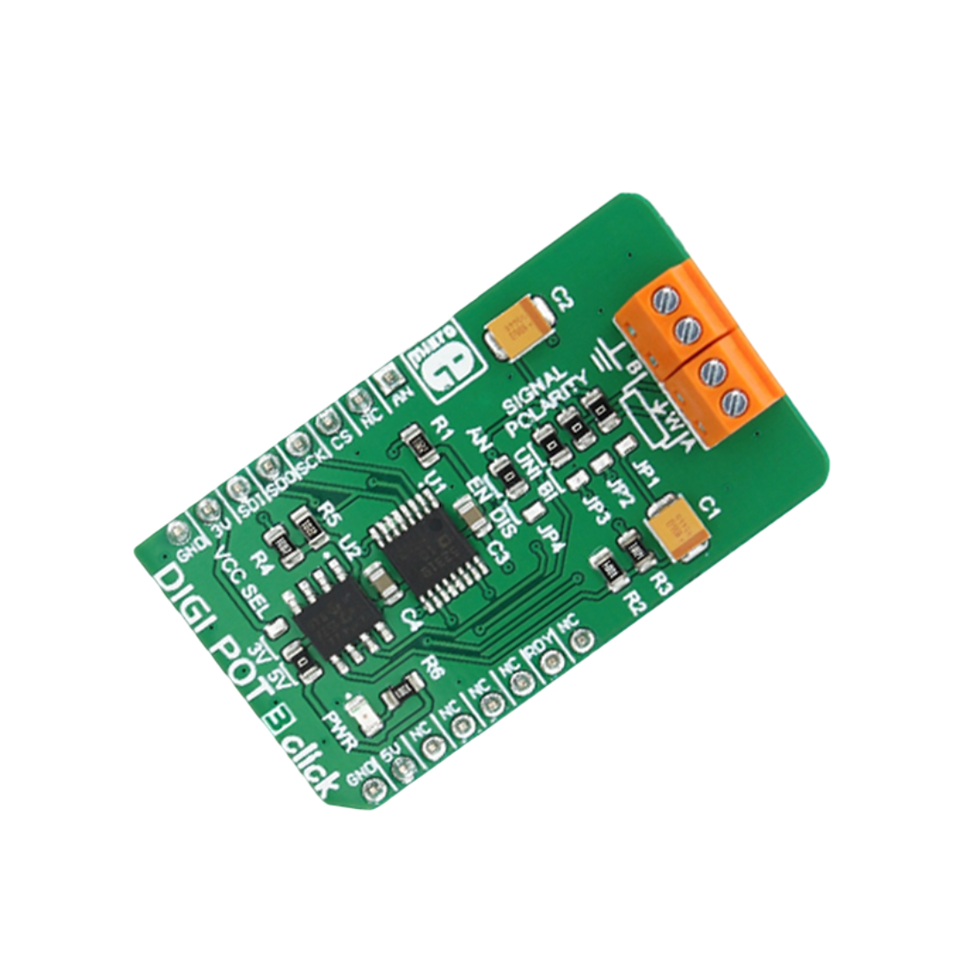 MIKROE DIGI POT 3 Click (MIKROE-3016) – AD5321 1024-Step Digital Potentiometer Board, Analog & SPI, 3.3/5 V, mikroBUS-picture-14