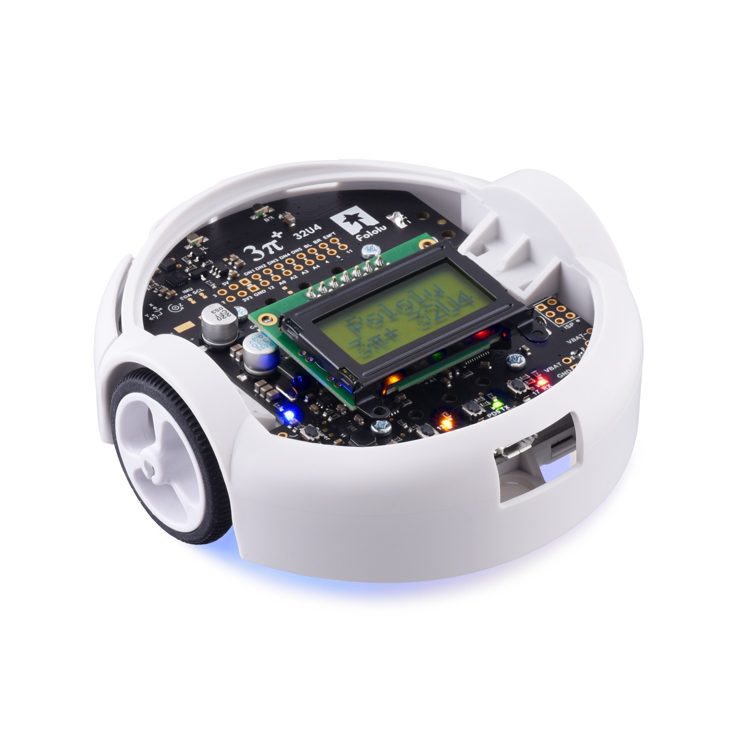 Pololu 3pi+ 32U4 OLED Robot Kit with 30:1 MP Motors (Standard Edition Kit)-picture-26