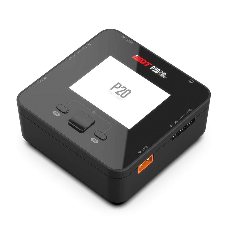 ISDT P20 2‑Channel 1000 W DC Smart Charger – 20 A×2 (35 A sync), Supports 1–8S LiPo/LiFe/LiHV/NiMH/Pb, IPS Display-image-32