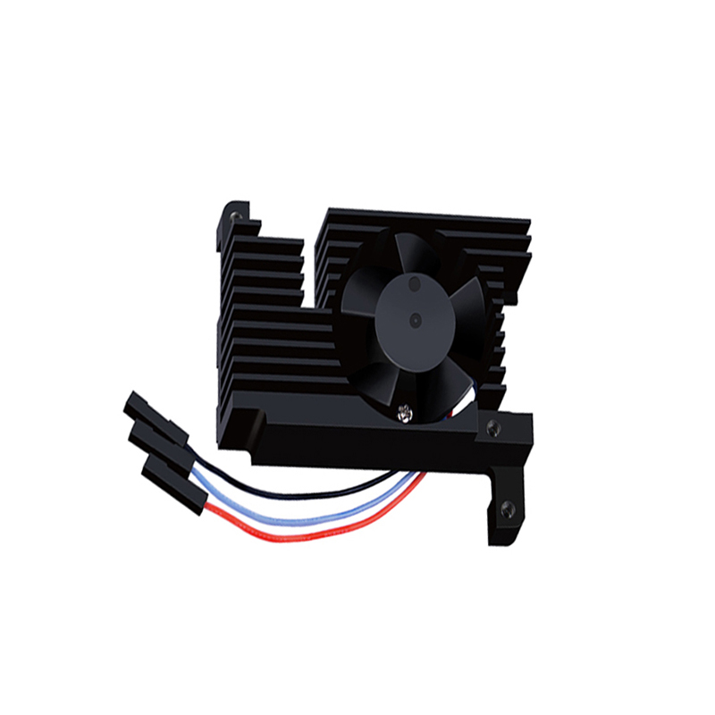 Waveshare Dedicated All-In-One Aluminum Alloy Cooling Fan For Raspberry Pi 4B, PWM Speed Adjustment, Better Cooling-image-39