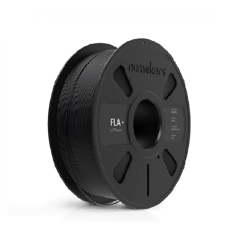 Numakers PLA+ Filament- Pitch Black (1.75mm/ 1kg Spool)-image-38