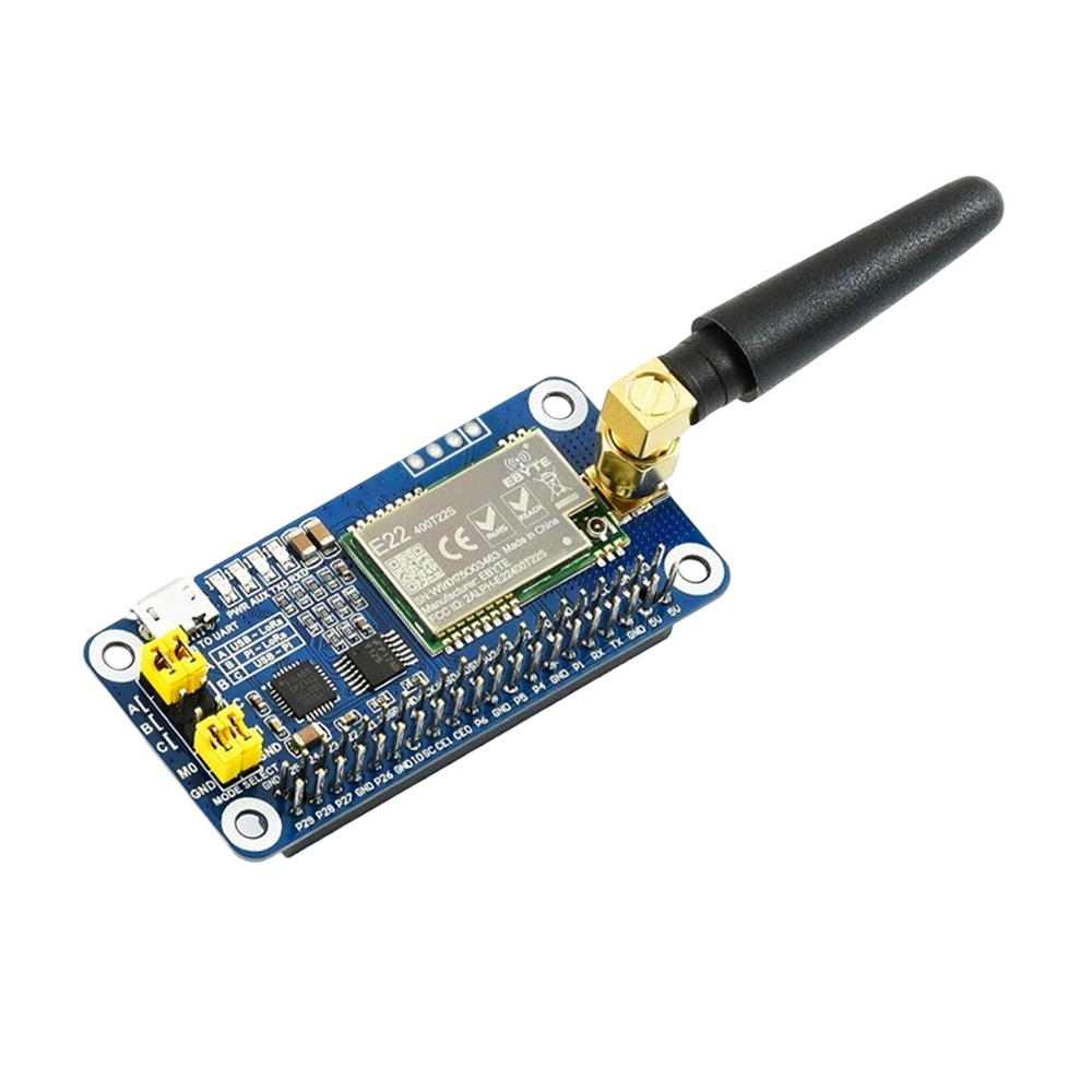 Waveshare SX1268 LoRa HAT for Raspberry Pi 433MHz Frequency Band-picture-29