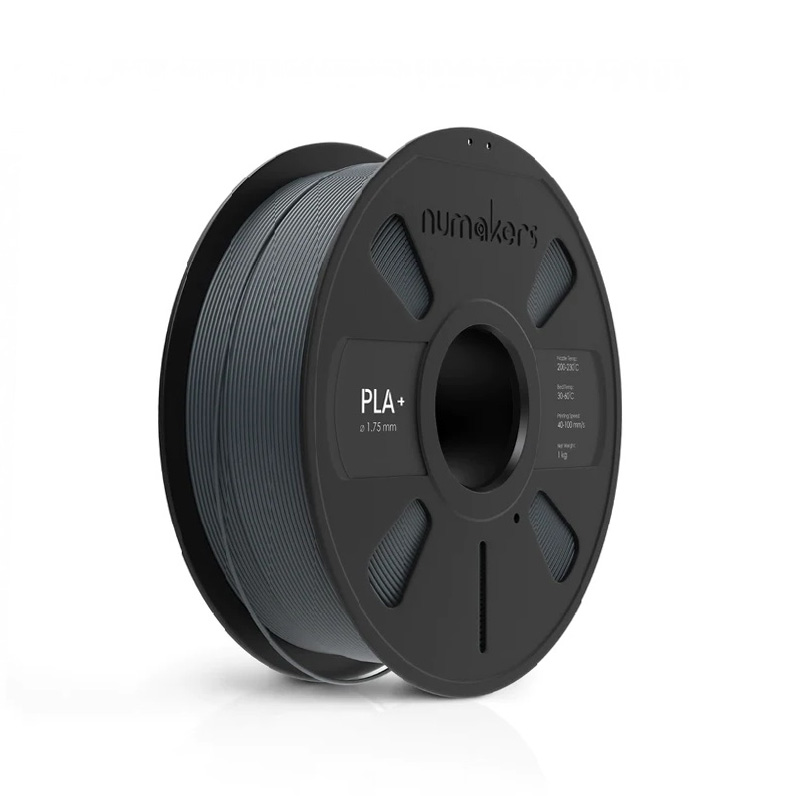 Numakers PLA+ Filament- Dark Gray (1.75mm/ 1kg Spool)-image-11