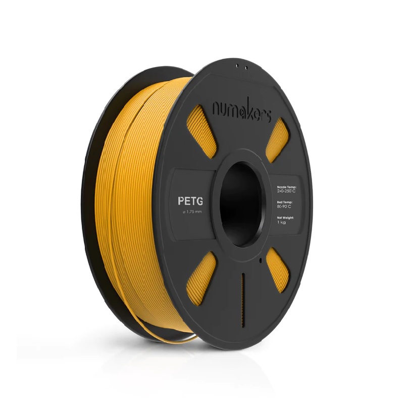 Numakers PETG-HS Filament- Lemon Yellow (1.75mm/ 1kg Spool)-image-8