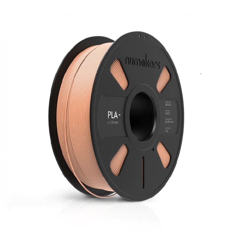 Numakers PLA+ Filament- Apricot Skin (1.75mm/ 1kg Spool)-image-12