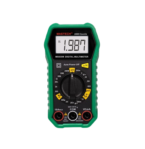 Mastech MS830M / MS830L (2000 Counts) Manual Ranging Digital Multimeter-image-19