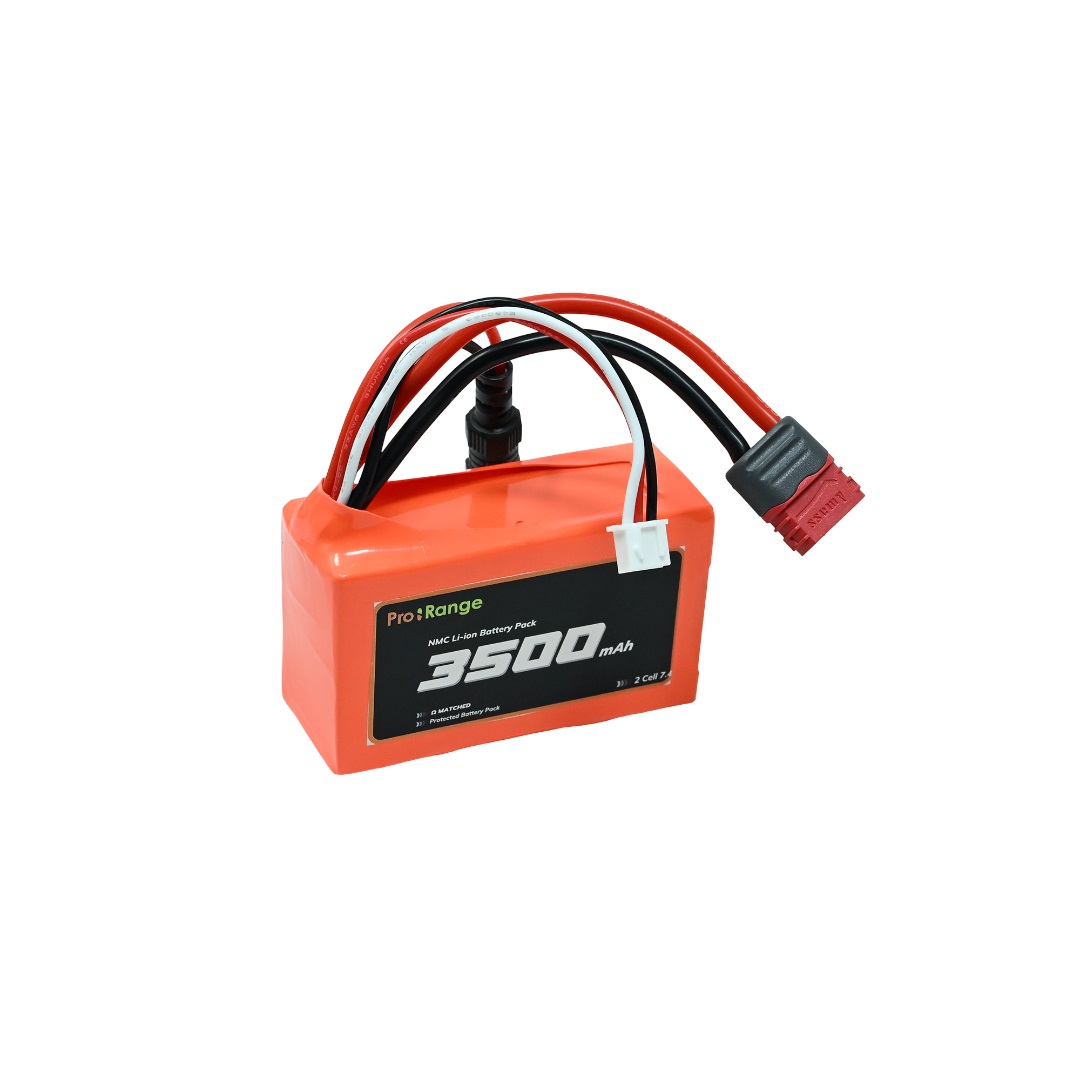 Pro-Range NMC N18650CR-35E 7.4V 3500mAh 2S1P 3C Li-ion Battery Pack-image-26
