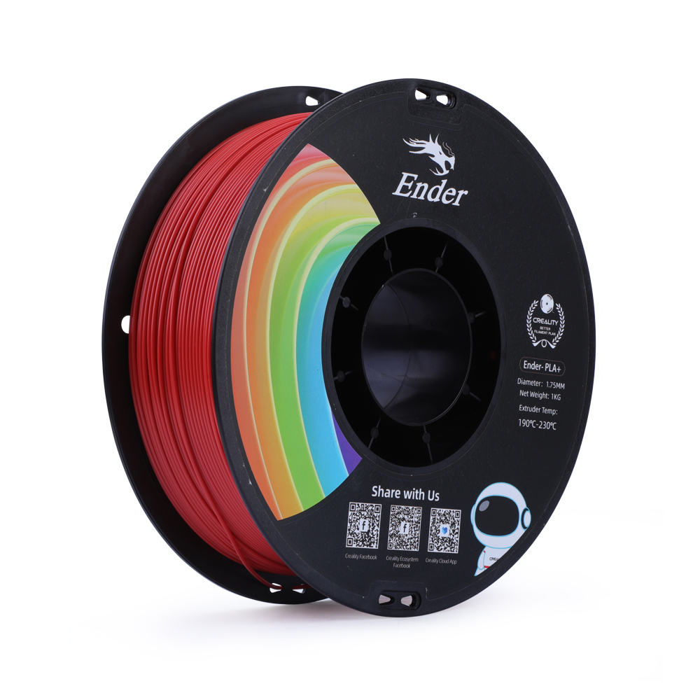 Creality Ender-PLA+ 3D Printing Filament 1.75mm (1kg – Red)-image-25