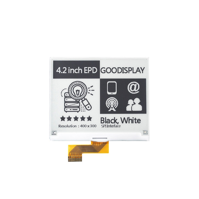 4.2 Inch High Refresh Rate Black and White E-Paper Display-picture-25