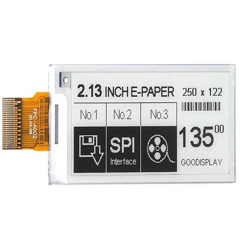 2.13 Inch High Refresh Rate Black & White E-Paper Good Display-picture-17