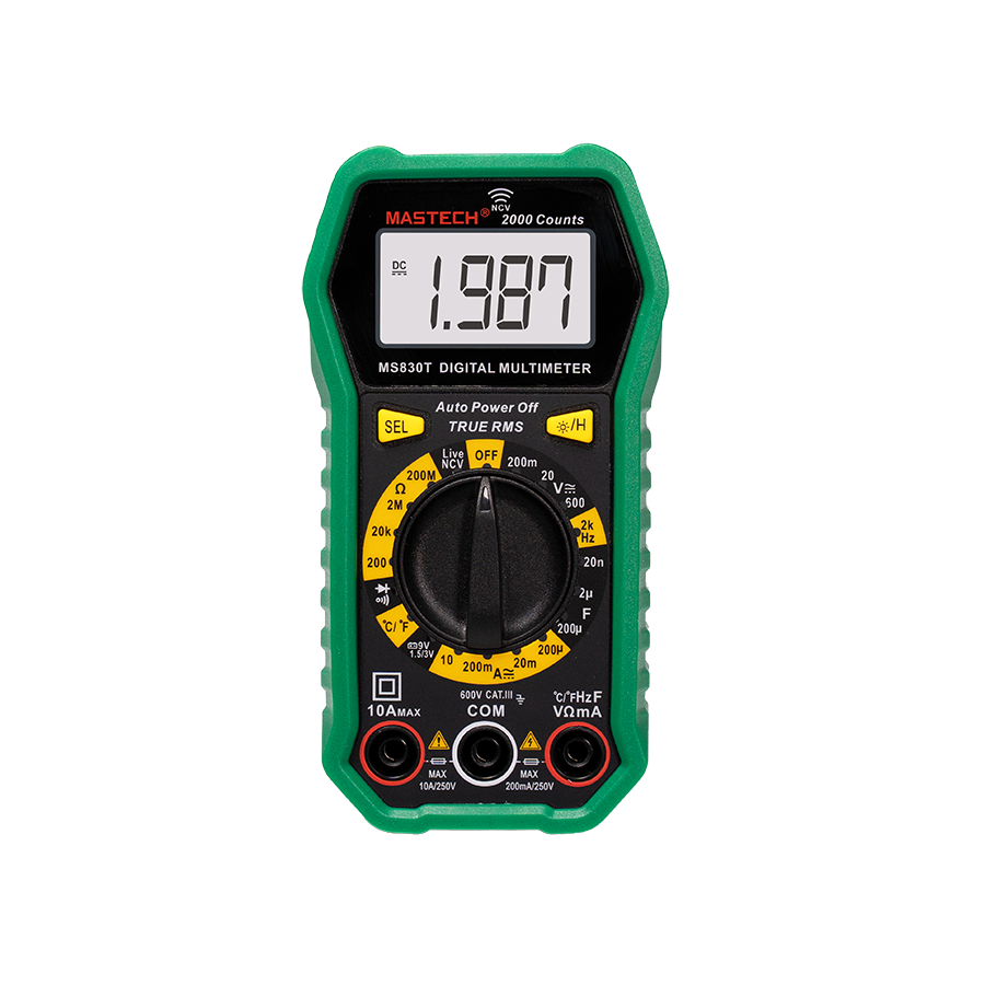 Mastech MS830T- 2000 Counts Manual Ranging Digital Multimeter-picture-11