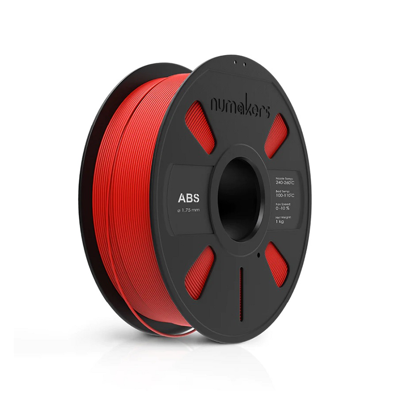 Numakers ABS Filament- Apple Red (1.75mm/ 1kg Spool)-image-23