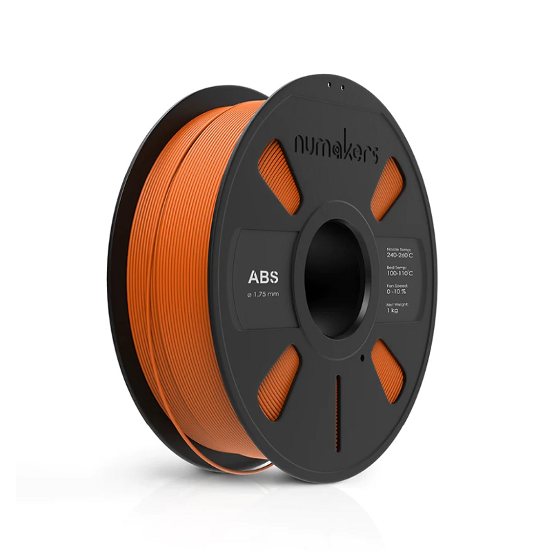 Numakers ABS Filament- Burnt Orange (1.75mm/ 1kg Spool)-image-32