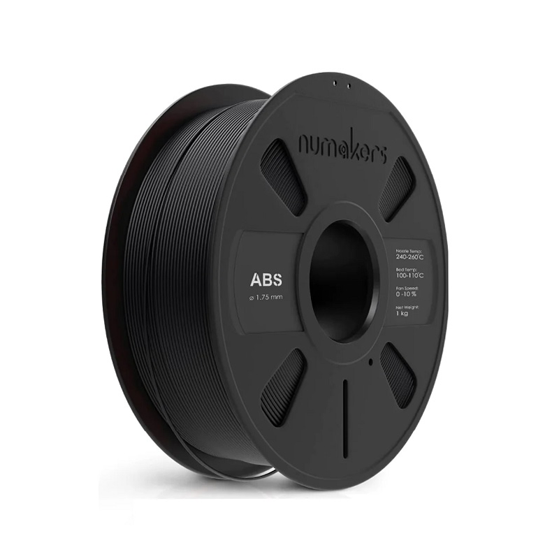 Numakers ABS Filament- Pitch Black (1.75mm/ 1kg Spool)-image-36