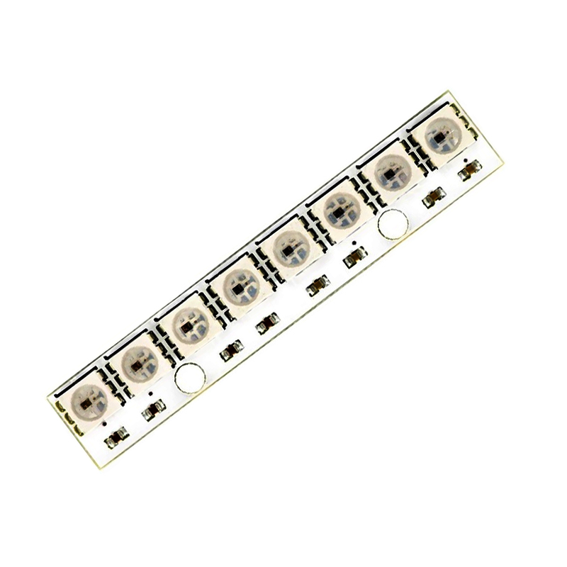 White 8-Bit 5050 WS2811 LED RGB Full-Color Pipeline Lamp Module for Arduino without Soldering size:56*10mm-picture-19
