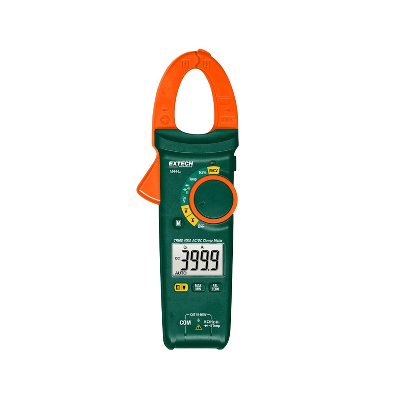 Extech MA445 True RMS Clamp Meter, AC / DC, Built in Non-Contact Voltage (NCV) Detector, 400 A-picture-25