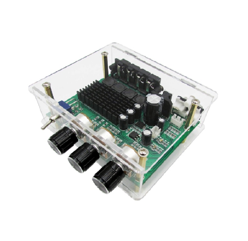 TPA3116D2 Audio Amplifier with Tone Control Panel, 2 x 80 W (12 - 24 VDC or 12 - 17 VAC)-picture-19