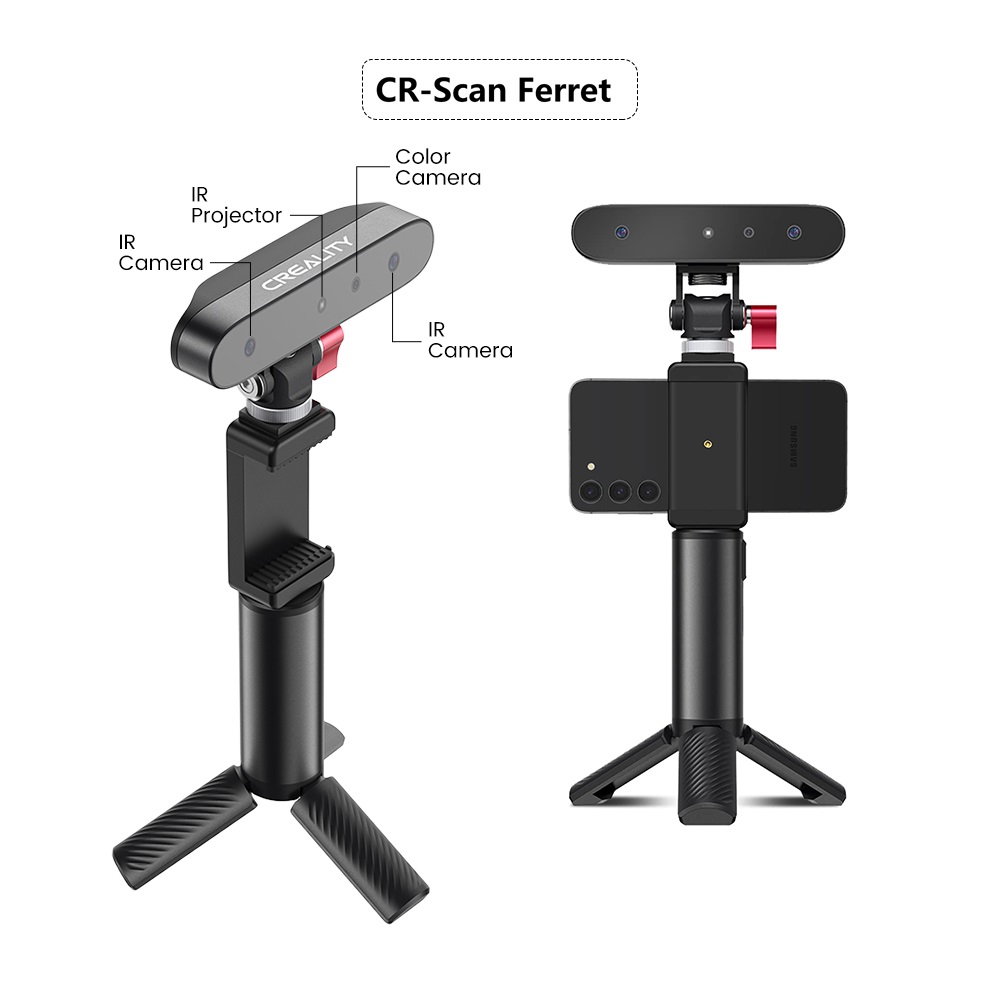 Buy Creality CR-Scan Ferret 3D Handheld Scanner Online at Robu.in