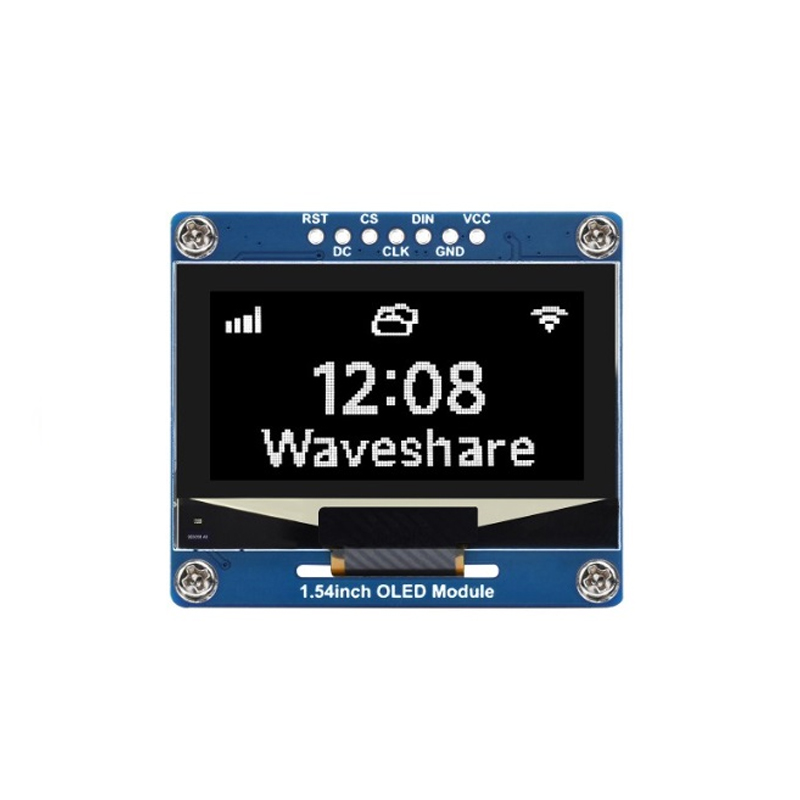 Waveshare 1.54inch OLED Display Module, 128×64 Resolution, SPI / I2C Communication white-picture-15