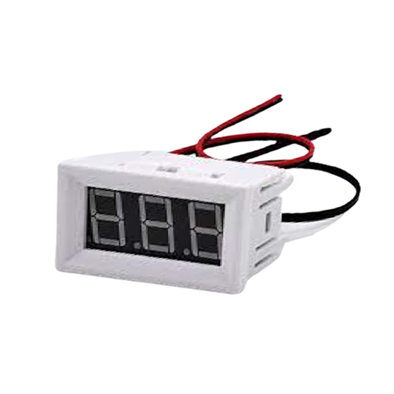 Blue Thermometer with White Case (-55 ~ 110 °C, 4.5 - 15 V)-image-0