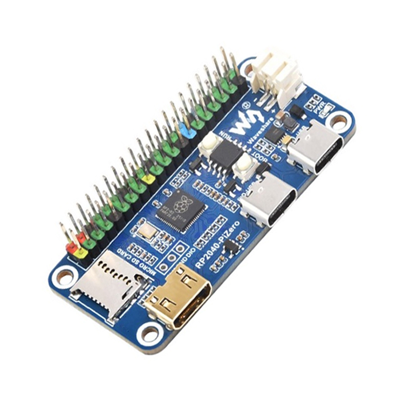Waveshare RP2040-PiZero Development Board, Based On The Raspberry Pi RP2040 Dual-core Processor, 264KB SRAM And 16MB Onboard Flash Memory-image-11