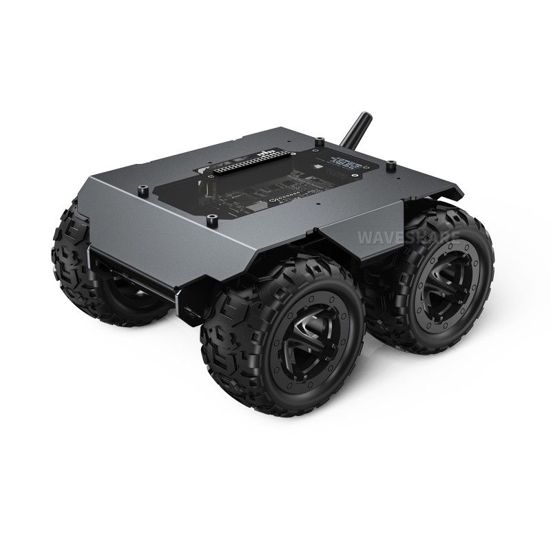 Waveshare WAVE ROVER Flexible And Expandable 4WD Mobile Robot Chassis, Full Metal Body-picture-18