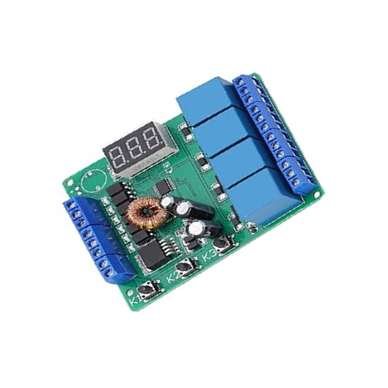 5/12/24V 4CH Relay Module Programmable Trigger Delay Time Motor Positive Reversing Controller DC6-24V-picture-16