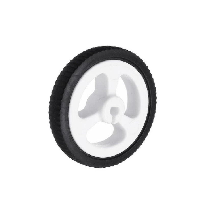 White 3PI miniQ Car Wheel Tyre 34mm for N20 Motor-image-42