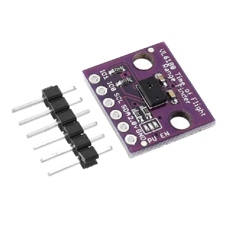 Unsoldered Purple MCU-6180 VL6180 Proximity Sensor Ambient Light Sensor Gesture Recognition Development Board-image-35
