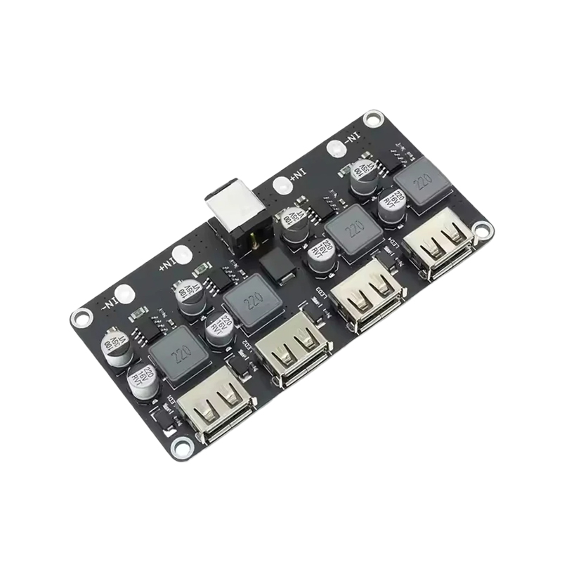 4 CHANNEL USB QC3.0 QC2.0 DC-DC Buck Converter Charging Step Down Module 6-32V 9V 12V 24V to Fast Quick Charger Circuit Board-picture-23