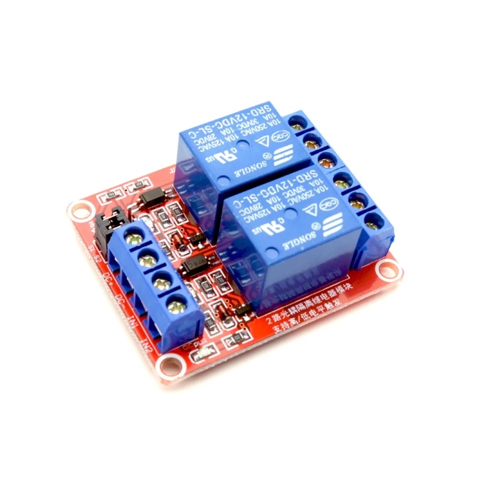 2 Channel 12V High and Low Level Trigger Relay Module-image-20