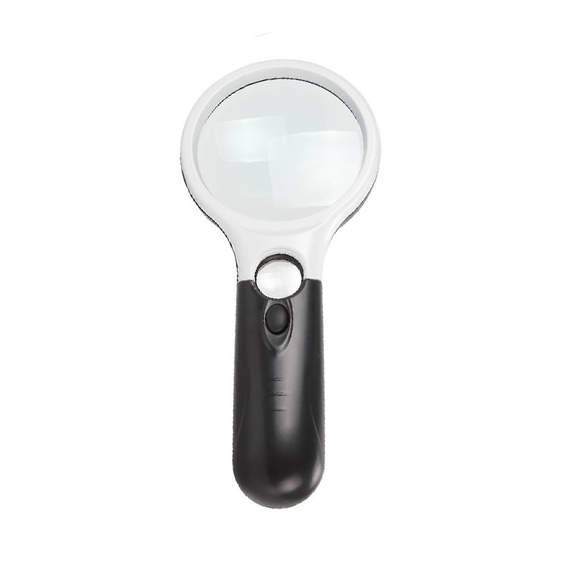 6902A 3x 45x 3 LED Light Pocket Magnifying Glass-picture-18