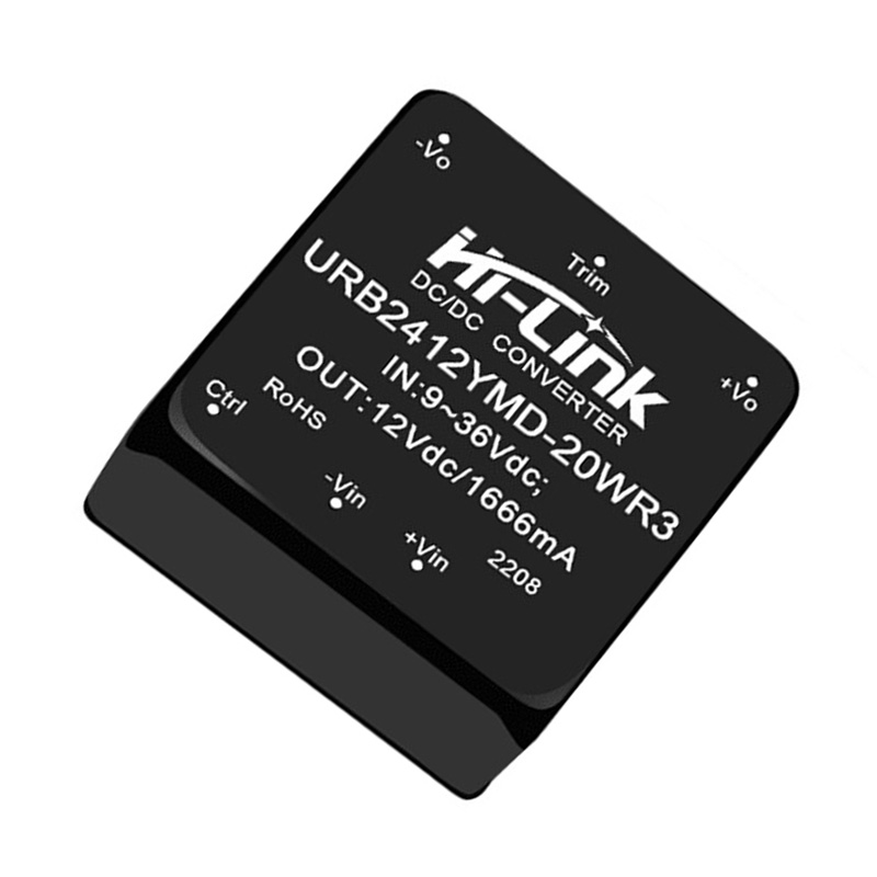 Hi-Link 24V to 12V 20W 1666mA DC to DC 91% Transfer Input Power Supply Converter/module URB2412YMD-20WR3-picture-21
