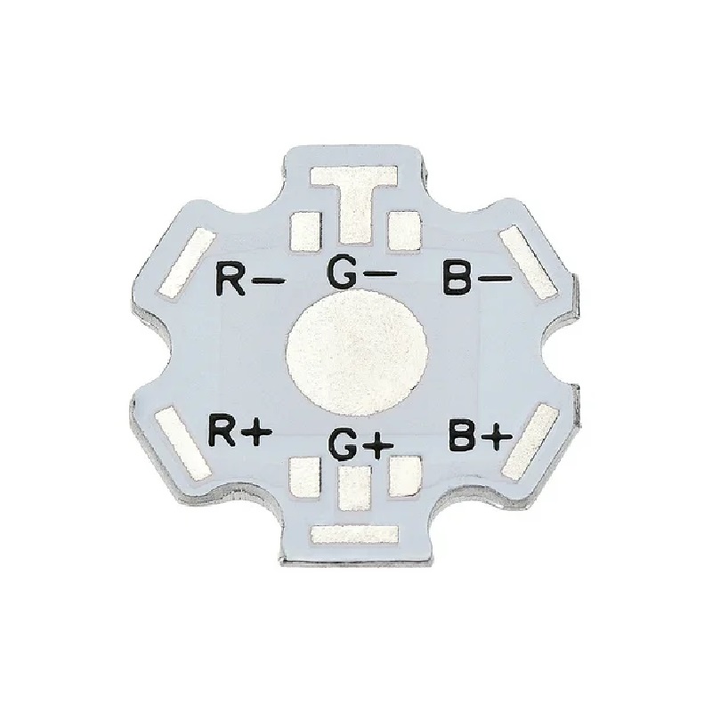 White 20MM 6PIN RGB LED Aluminum Heatsink-picture-28