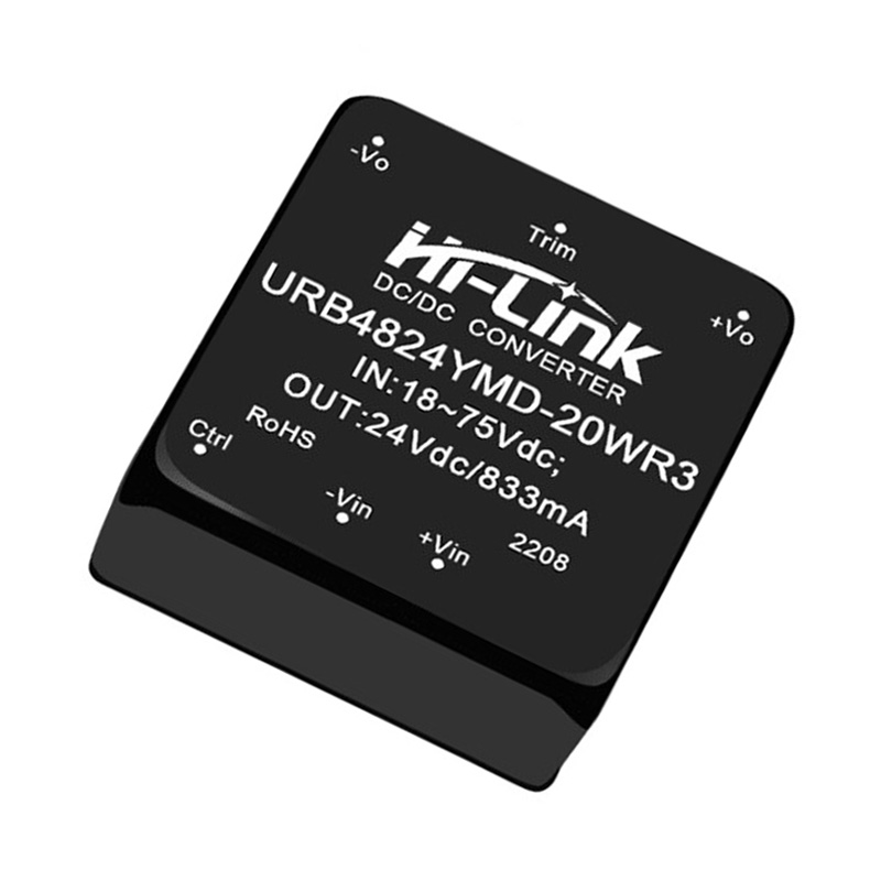 Hi-Link 48V to 24V 20W 833mA DC to DC 91% transfer input power supply module/converter URB4824YMD-20WR3-picture-22