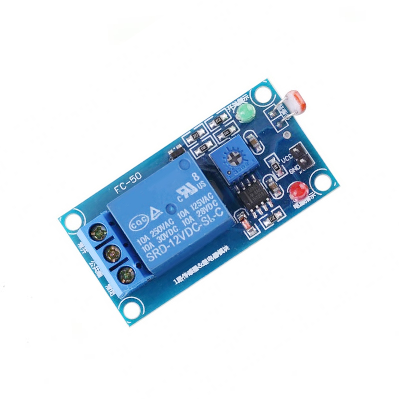 DC 12V Light Control Switch Photoresistor Relay Module-image-16