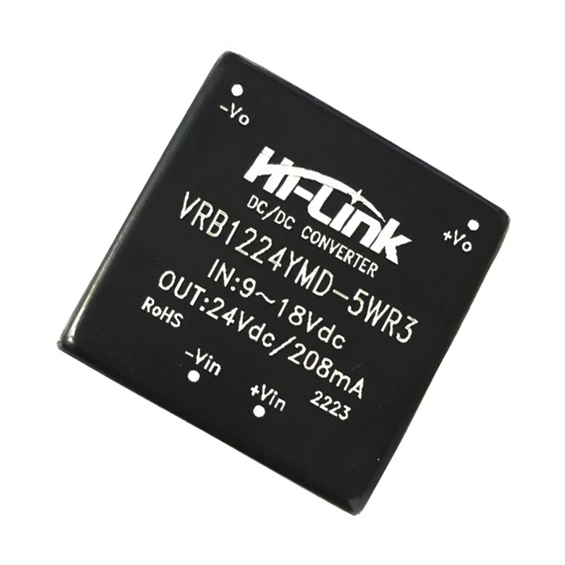 Hi-Link 12V to 24V 5W 0.21A DC to DC Isolation Voltage 1500VDC Power Module Converter VRB1224YMD-5WR3-image-42