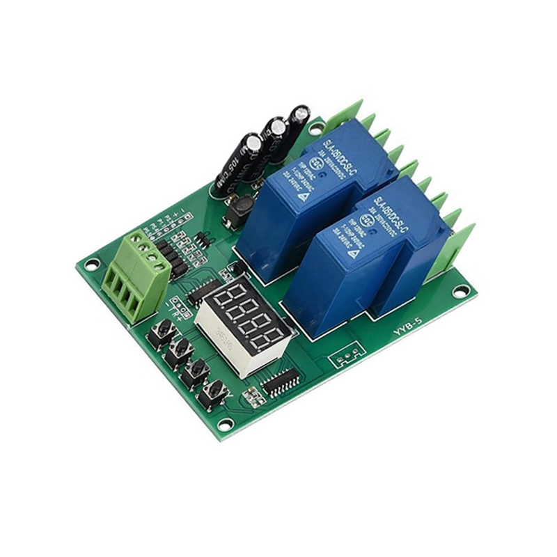 Forward/Reverse Motor Controller Board 12V 24V Motor Two Relay Delay Timing Cycle YYB-5 Module-picture-23
