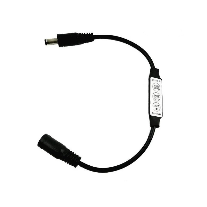 5-24V MINI 3Key LED Controller with Black DC Jack 5.5*2.1-picture-14