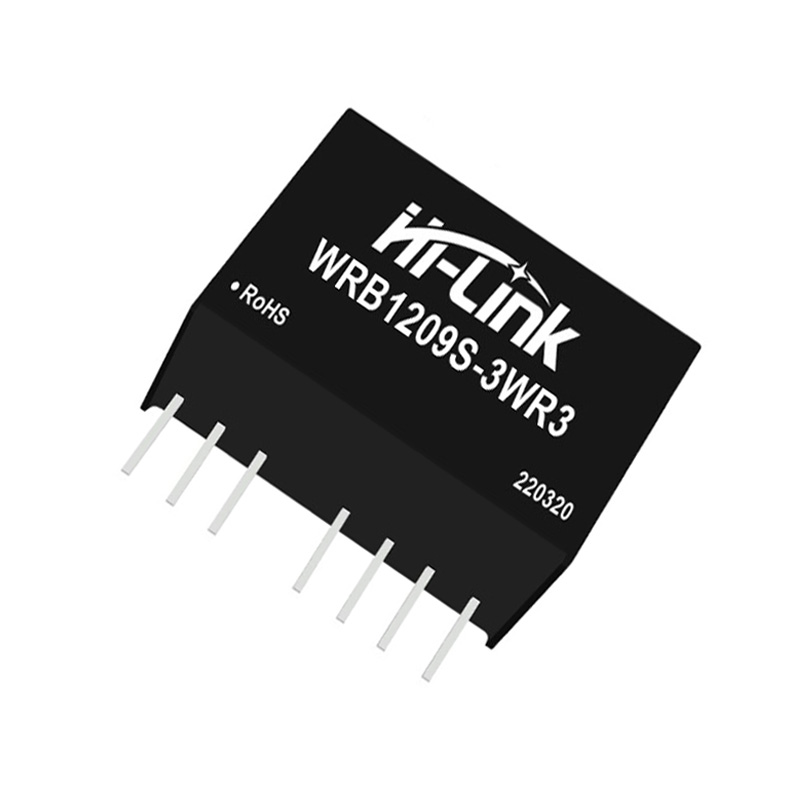 Hi-Link 12V to 9V 3W 333mA DC to DC Isolation Voltage 1500VDC Power Module Converter WRB1209S-3WR3-image-34
