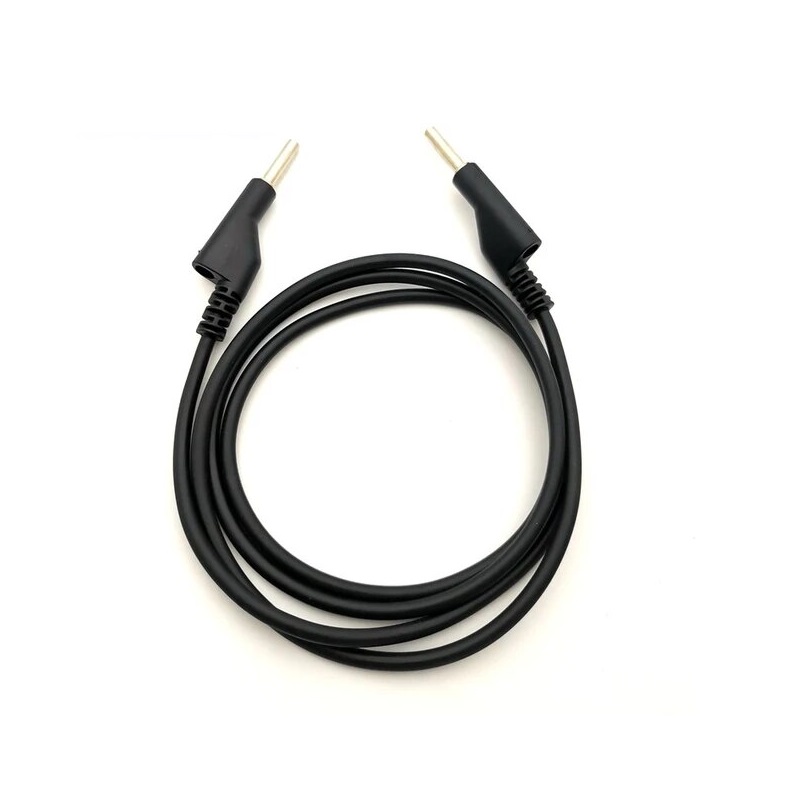 50cm Black Double 4mm Banana Cable 15A-picture-12