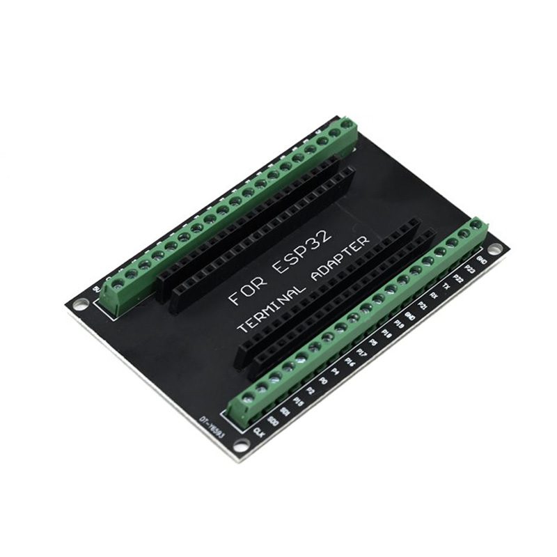 Black ESP32 Breakout Board for 38PIN ESP32 Development Board-image-8